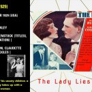 The Lady Lies (1929) dvd Stars: Walter Huston, Claudette Colbert, Charles Ruggles