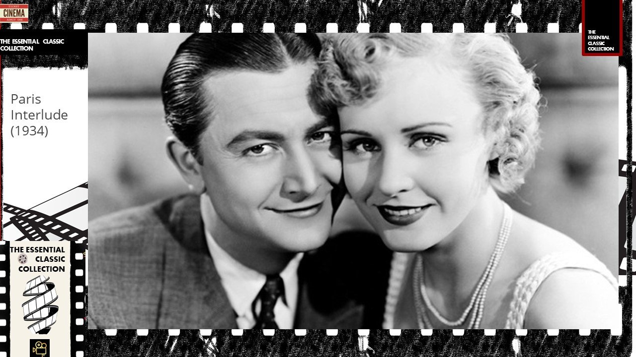 Paris Interlude (1934) DVD Stars Madge Evans, Otto Kruger, Robert Young