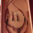 Zuni Necklace And Earring Set