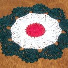 Christmas Holiday Pineapple Swirl Wreath Doily - **NEW**