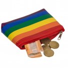 LGBT Pride - Money wallet rainbow 12 x 9 cm / 4.8 x 3.6 inch