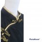 Kimdo Women's Cheong-sam Linen Blend Dress Chinese Black Gold Size 16 NEW