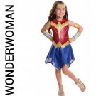 Halloween Wonder Woman Girls Costume Size Large 12-14 NEW