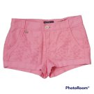 Only True Collection Streetwear Turn Up Shorts Pink Xsmall NEW