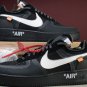 Force 1 Low Off-White Black White