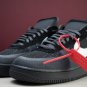 Force 1 Low Off-White Black White