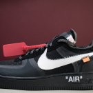 Force 1 Low Off-White Black White
