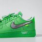 Force 1 Low Off-White Brooklyn Light Green Spark
