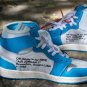 Jordan 1 Retro High Off-White University Powder Blue