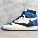 Jordan 1 Retro High Travis Scott Fragment Military Blue