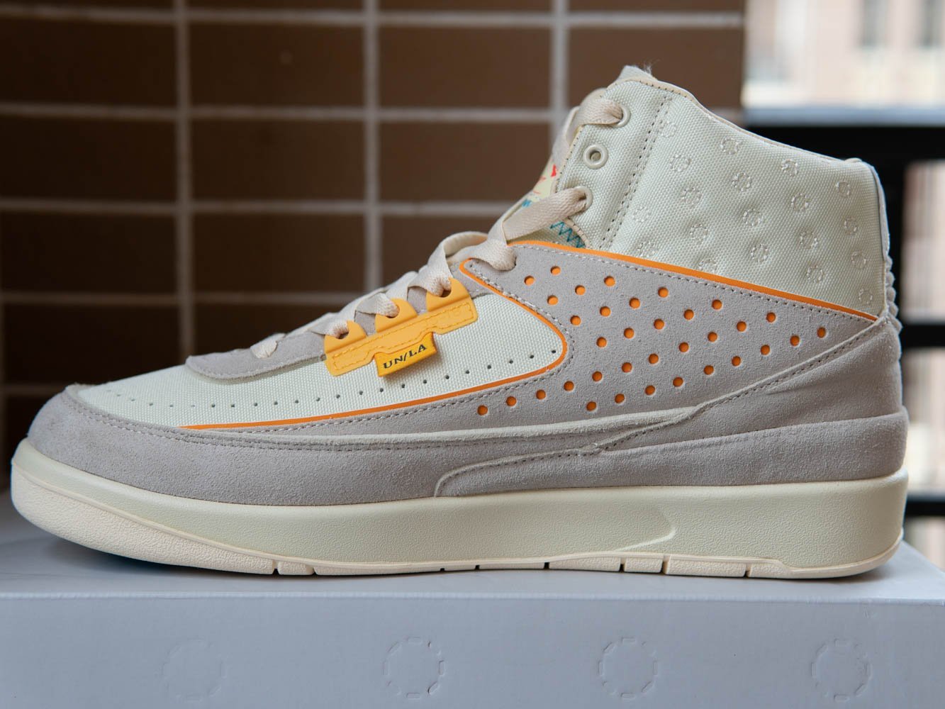 Jordan 2 Union Grey Orange