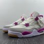 Jordan 4 Sapphire White Purple Grey