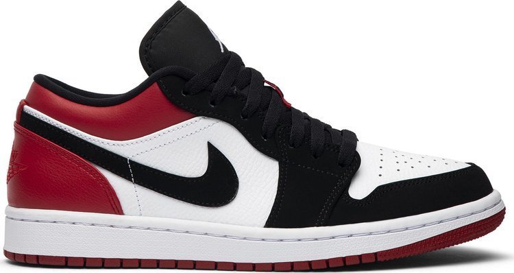 Jordan 1 Low Black Toe 553558 116