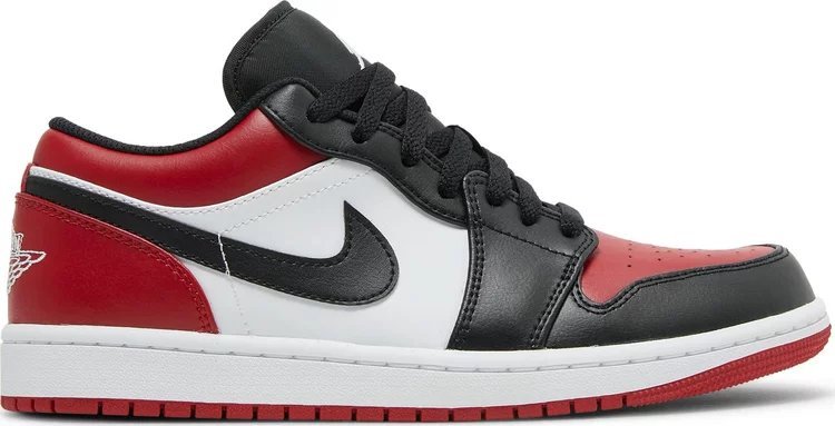 Jordan 1 Low Bred Toe 553558 612