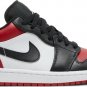 Jordan 1 Low Bred Toe 553558 612