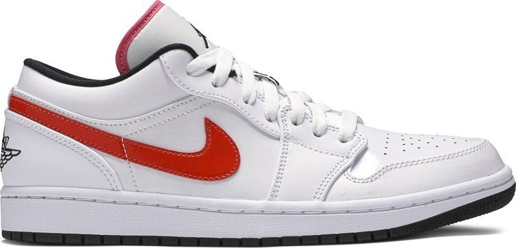 Jordan 1 Low Multi-Color Swoosh CW7009 100
