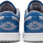 Jordan 1 Low True Blue Cement 553558 412