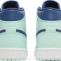 Jordan 1 Mid Blue Mint 554724 413