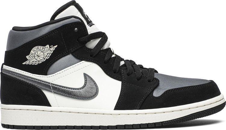 Jordan 1 Mid SE Satin Smoke Grey 852542 011