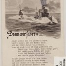 Song Postcard. Denn wir fahren gegen Engeland