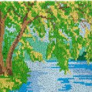 Rug Making Latch Hooking Kit | Spring Landscape