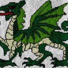 Dragon | Rug Making Latch Hooking Kit (60x40cm blank canvas)