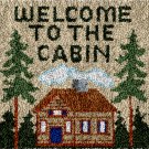 Welcome to Cabin | Rug Making Latch Hooking Kit