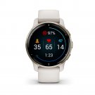 Garmin 010-02496-02 Venu 2 Plus GPS Smartwatch 33mm Fiber-reinforced p