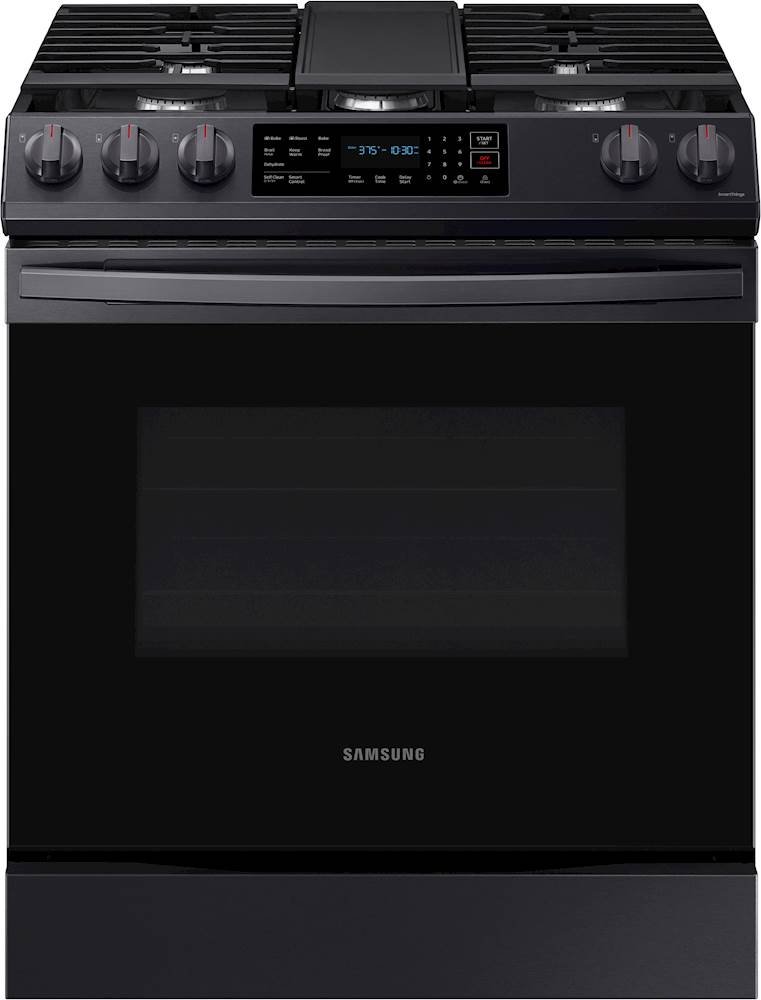 Samsung NX60T8311SG 6.0 cu. ft. Front Control SlideIn Gas Range with