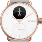 Withings HWA09-MODEL 5-ALL-INT Scanwatch - Hybrid Smartwatch with ECG, heart rate
