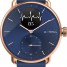Withings HWA09-MODEL 6-ALL-INT Scanwatch - Hybrid Smartwatch with ECG, heart rate