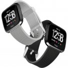 WITHit 21932VRP Silicone Woven Watch Band for Fitbit Versa,Versa 