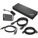 Lenovo Universal Thunder Bolt 4 Dock (40B00135US) with ShopSmart DisplayPort and HDMI Bund