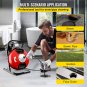 VEVOR 50FTx1/2Inch Drain Cleaner Machine Electric Drain Auger with 4 Cutter & Foot Switch