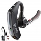 Plantronics Voyager 5220 Poly Bluetooth Headset Noise-Canceling Earpiece Mic & Amazon Alex