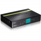 TRENDnet 8-Port 10/100Mbps PoE Switch, 4 x 10/100, 4 x 10/100 PoE, 802.3af, 30 W PoE Budge