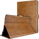 Ipad Air (3Rd Gen) 10.5 2019 / Ipad Pro 10.5 2017 Case, Vintage Genuine Leather Case Slim 