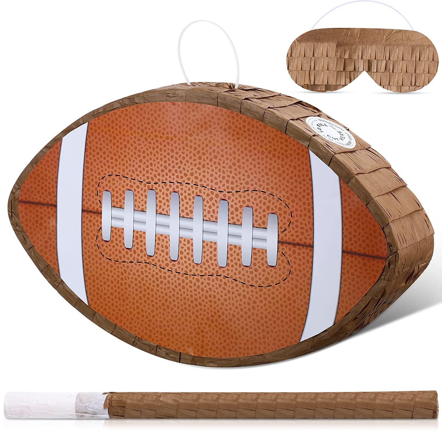 Football Pinata, Small Sport Themed Birthday Party Supplies Pinata ...