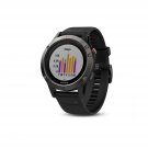 Garmin fenix 5, Premium and Rugged Multisport GPS Smartwatch, Slate Gray/Black Band, 47 MM