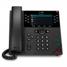 Poly - VVX 450 Business IP Phone (Polycom) - 12-Line, Color IP Desk Phone with Handset - P