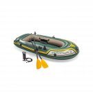 Intex Seahawk 2, 2-Person Inflatable Boat Set with French Oars and High Output -Air -Pump 