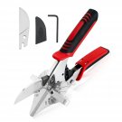 Ratchet Miter Shears For Angular Cutting Molding Crafting, Shoe Molding & Quarter Round Cu