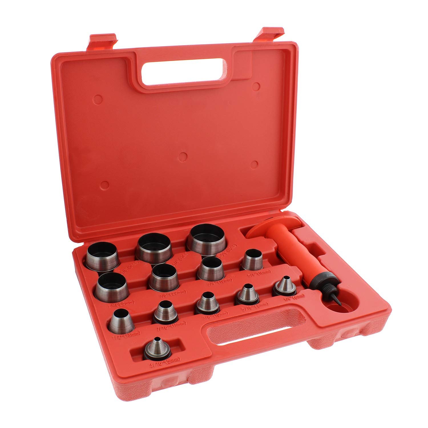 Hollow Punch Kit Leather Punches Tools Hole Punch Set Gasket Punch Set ...