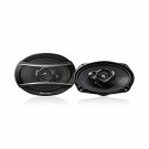 PIONEER TS-A6966 A Series 6"" X 9"" 420 Watts Max 3-Way Car Speakers Pair with Carbon and Mi