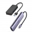 UGREEN USB Hub 3 Ports Bundle with 7-in-1 USB C Hub 5 Gbps USB-C and 2 USB-A Data Ports, 4