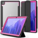 Case For Samsung Galaxy Tab A7 10.4"" 2020 Release (Sm-T500/T505/T507), Tri-Fold Stand Leat