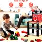 Kids Tool Bench Workbench Toys: 91 Pieces Toddler Tool Bench Workshop Work Play Set - Cons