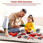 Kids Tool Bench Workbench Toys: 91 Pieces Toddler Tool Bench Workshop Work Play Set - Cons