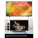 SAMSUNG 85-Inch Class Crystal 4K UHD AU8000 Series HDR/w B57C soundbar with Dolby Audio/DT