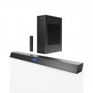PHILIPS Bluetooth Sound bar for tv, Dolby Atmos Soundbar with Wireless Subwoofer 2.1-Chann